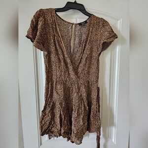 Trixxi Animal Print Dress
